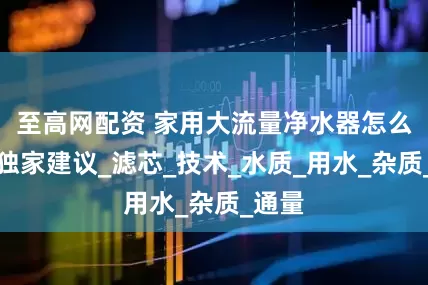 至高网配资 家用大流量净水器怎么选择独家建议_滤芯_技术_水质_用水_杂质_通量